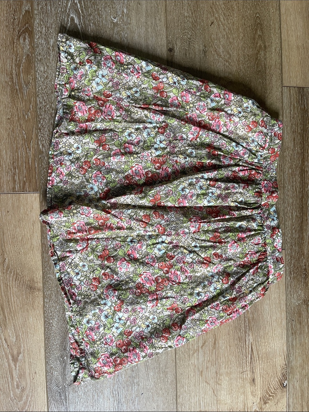Cremieux Floral A-Line Skirt